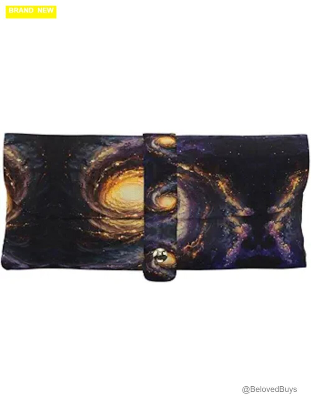 Galaxy Leather Eyeglass Case Sunglass Pouch Soft Microfiber PU